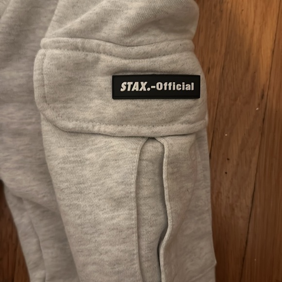 STAX Official Light Grey Sweat Pants, Size XS - Picture 2 of 6